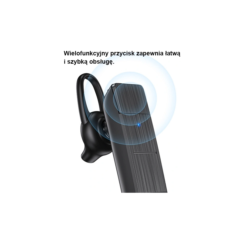 Hurtownia GSM - Bluetooth-Headset USAMS 5.0 BT2 schwarz BHUBT201 (USAMS-BT2) - USA908 - {ean13} - Hurt