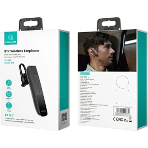 Hurtownia GSM - Bluetooth-Headset USAMS 5.0 BT2 schwarz BHUBT201 (USAMS-BT2) - USA908 - {ean13} - Hurt
