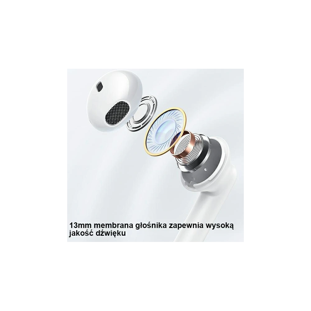 Hurtownia GSM - Căști TWS USAMS IA II Series Bluetooth 5.3 albe BHUIAII02 (USAMS-IAII15) - USA908WHT - {ean13} - Hurt