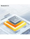 Hurtownia GSM - Sluchátka TWS USAMS IA II Series Bluetooth 5.3 bílá BHUIAII02 (USAMS-IAII15) - USA908WHT - {ean13} - Hurt