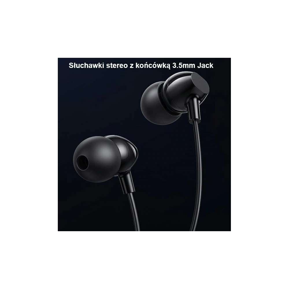 Hurtownia GSM - Słuchawki Stereo USAMS EP-47 3.5mm białe 1.2m HSEP4702 (US-SJ594) - USA909 - {ean13} - Hurt