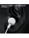 Wholesale USAMS Wired Earphones EP-47 3.5mm white 1.2m HSEP4702 (US-SJ594) - USA909 - {ean13} - Hurt