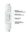 Wholesale USAMS Wired Earphones EP-47 3.5mm white 1.2m HSEP4702 (US-SJ594) - USA909 - {ean13} - Hurt