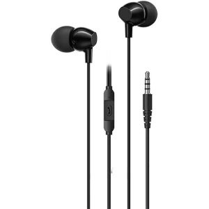 Wholesale USAMS Wired Earphones EP-47 3.5mm black 1.2m HSEP4701 (US-SJ594) - USA910 - {ean13} - Hurt