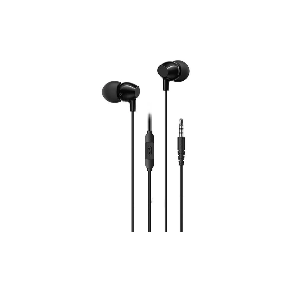 Hurtownia GSM - Căști Stereo USAMS EP-47 3.5mm negre 1.2m HSEP4701 (US-SJ594) - USA910 - {ean13} - Hurt
