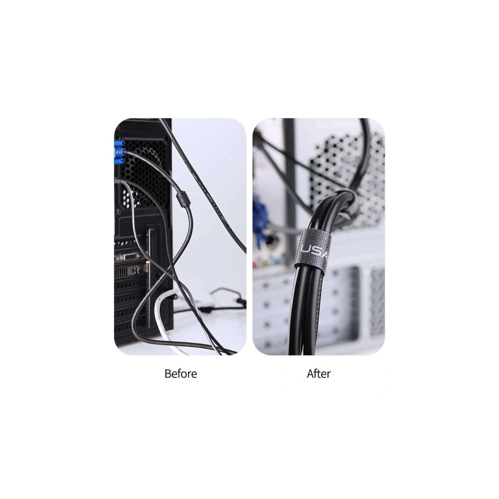 Wholesale USAMS Velcro Cable Organiser 1m black ZB60ZD02 (US-ZB060) - USA911 - {ean13} - Hurt