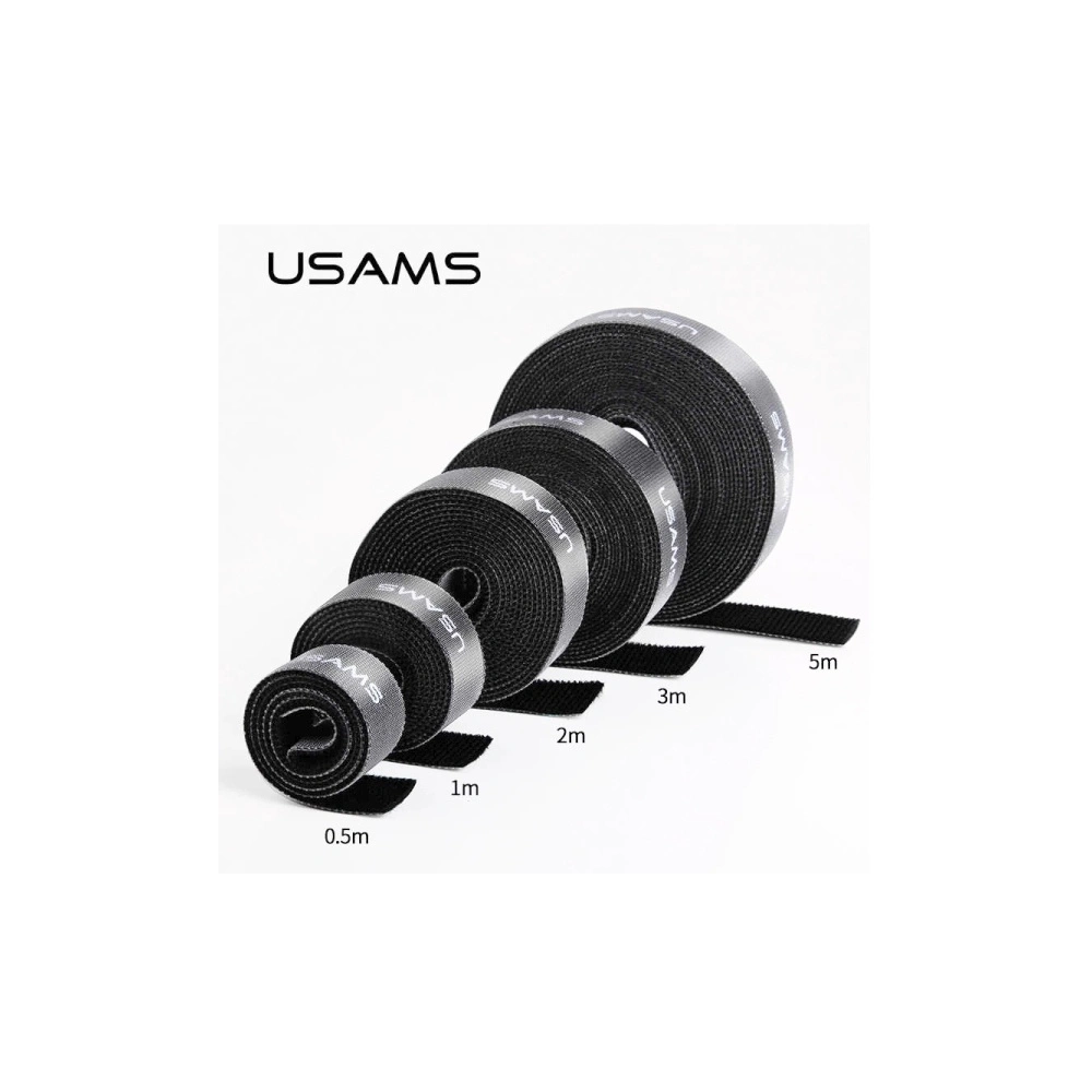 Wholesale USAMS Velcro Cable Organiser 1m black ZB60ZD02 (US-ZB060) - USA911 - {ean13} - Hurt