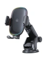 Hurtownia GSM - Automatischer Halter mit induktiver Ladung USAMS US-CD187 15W für Scheibe/Armaturenbrett schwarz CD187ZJ01 - USA912 - {ean13} - Hurt