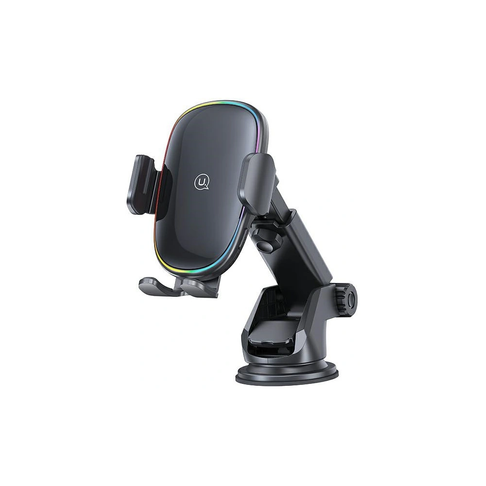 Hurtownia GSM - Suport auto cu încărcare inductivă USAMS US-CD187 15W pentru parbriz/pe bord negru CD187ZJ01 - USA912 - {ean13} - Hurt