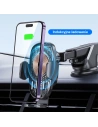 Hurtownia GSM - Automobilní držák s indukčním nabíjením USAMS US-CD187 15W na sklo/na palubní desku černý CD187ZJ01 - USA912 - {ean13} - Hurt