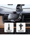 Hurtownia GSM - Automobilní držák s indukčním nabíjením USAMS US-CD187 15W na sklo/na palubní desku černý CD187ZJ01 - USA912 - {ean13} - Hurt