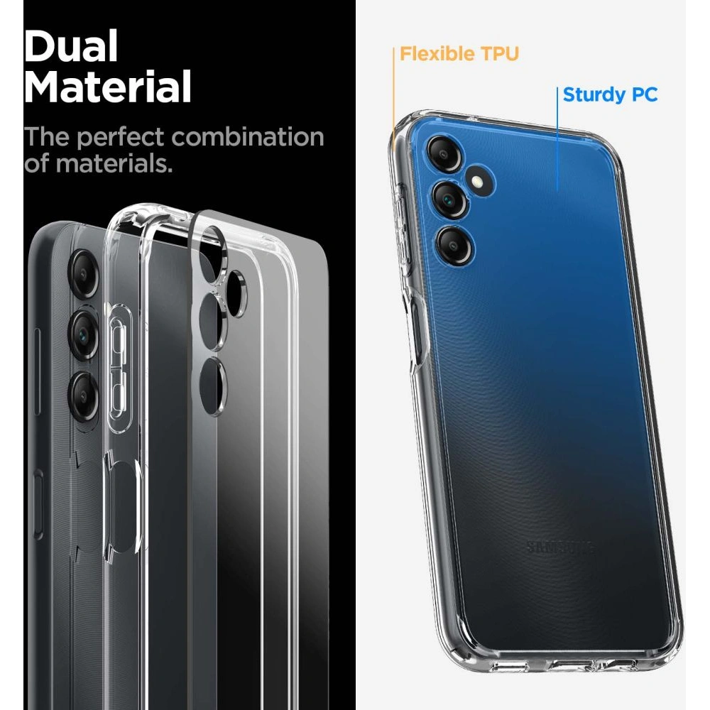 Hurtownia GSM - Case Spigen Ultra Hybrid Samsung Galaxy A14 5G Crystal Clear - SPN2765 - {ean13} - Hurt