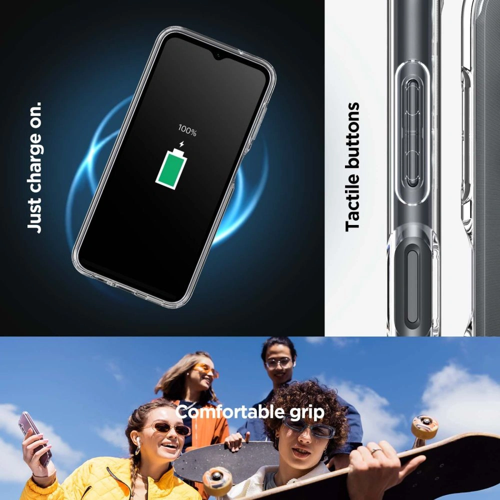 Wholesale Spigen Ultra Hybrid Samsung Galaxy A14 5G Crystal Clear - SPN2765 - {ean13} - Hurt