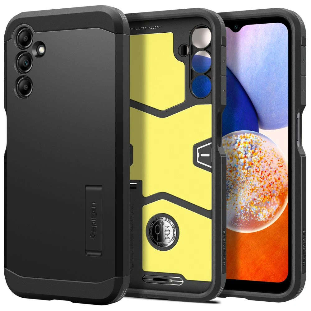 Wholesale Spigen Tough Armor Samsung Galaxy A14 5G Black - SPN2766 - {ean13} - Hurt