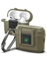 Etui Spigen Lock Fit Apple AirPods Pro 2/1 Vintage Khaki