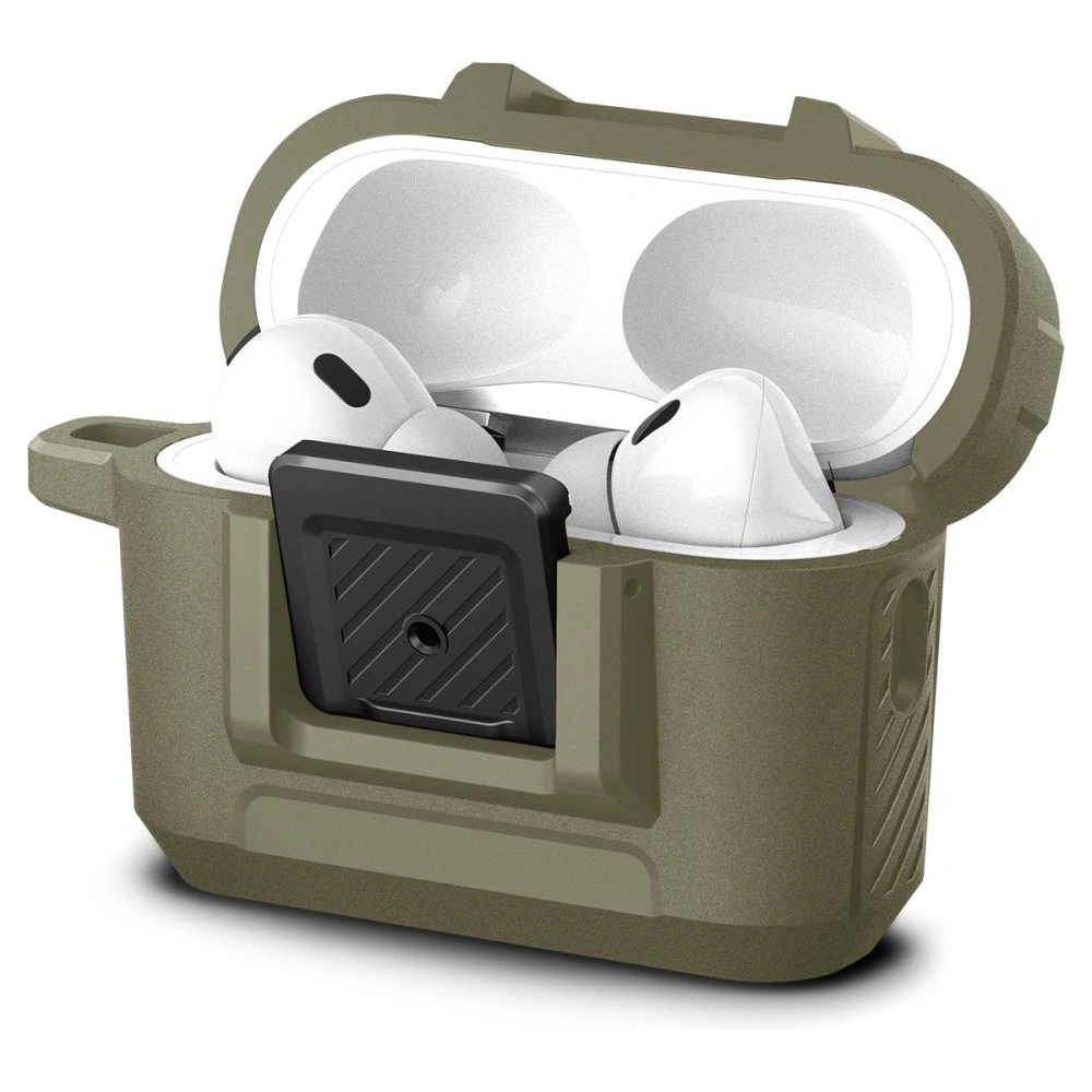 Hurtownia GSM - Etui Spigen Lock Fit Apple AirPods Pro 2/1 Vintage Khaki - SPN2767 - {ean13} - Hurt