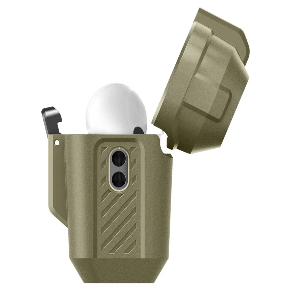 Hurtownia GSM - Etui Spigen Lock Fit Apple AirPods Pro 2/1 Vintage Khaki - SPN2767 - {ean13} - Hurt