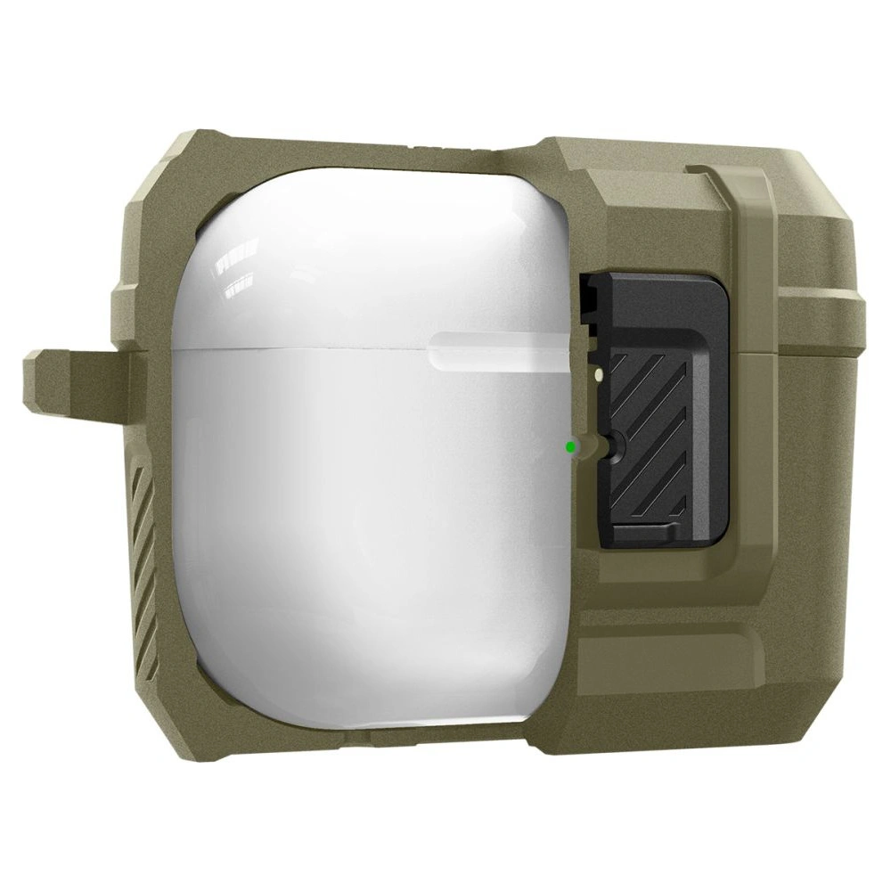 Hurtownia GSM - Etui Spigen Lock Fit Apple AirPods Pro 2/1 Vintage Khaki - SPN2767 - {ean13} - Hurt
