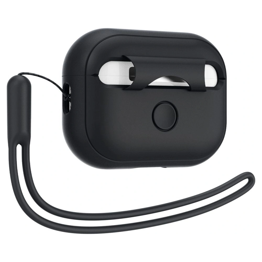 Hurtownia GSM - Etui Spigen Silicone Fit Strap Apple AirPods Pro 2/1 Negru - SPN2768 - {ean13} - Hurt