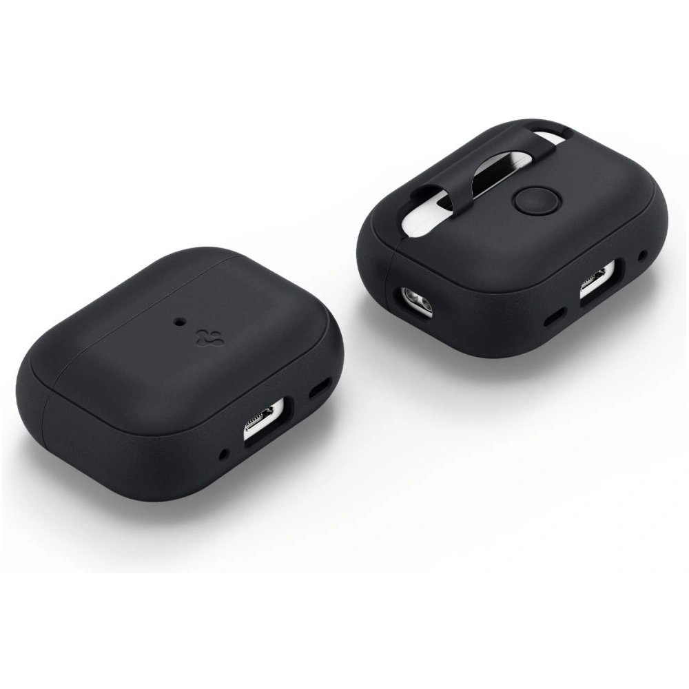 Hurtownia GSM - Etui Spigen Silicone Fit Strap Apple AirPods Pro 2/1 Negru - SPN2768 - {ean13} - Hurt
