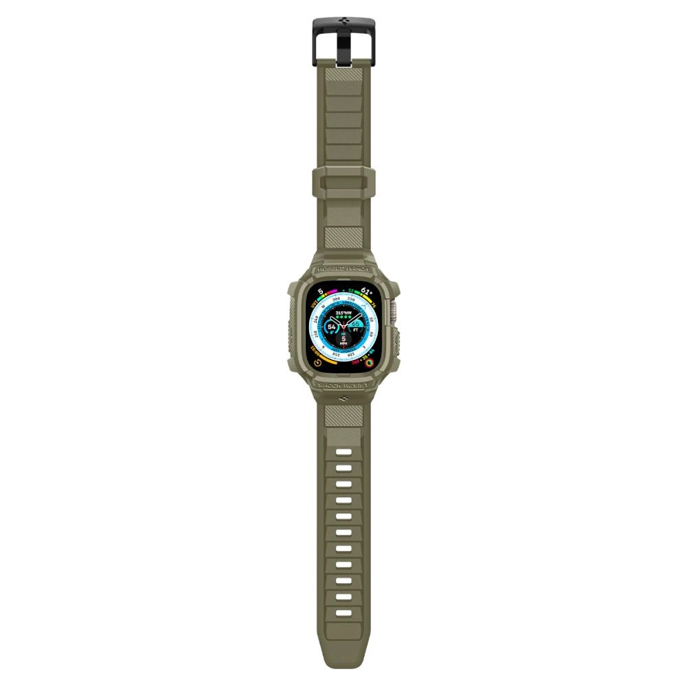Hurtownia GSM - Armband + Case Spigen Rugged Armor Pro Apple Watch Ultra 49mm Vintage Khaki - SPN2769 - {ean13} - Hurt