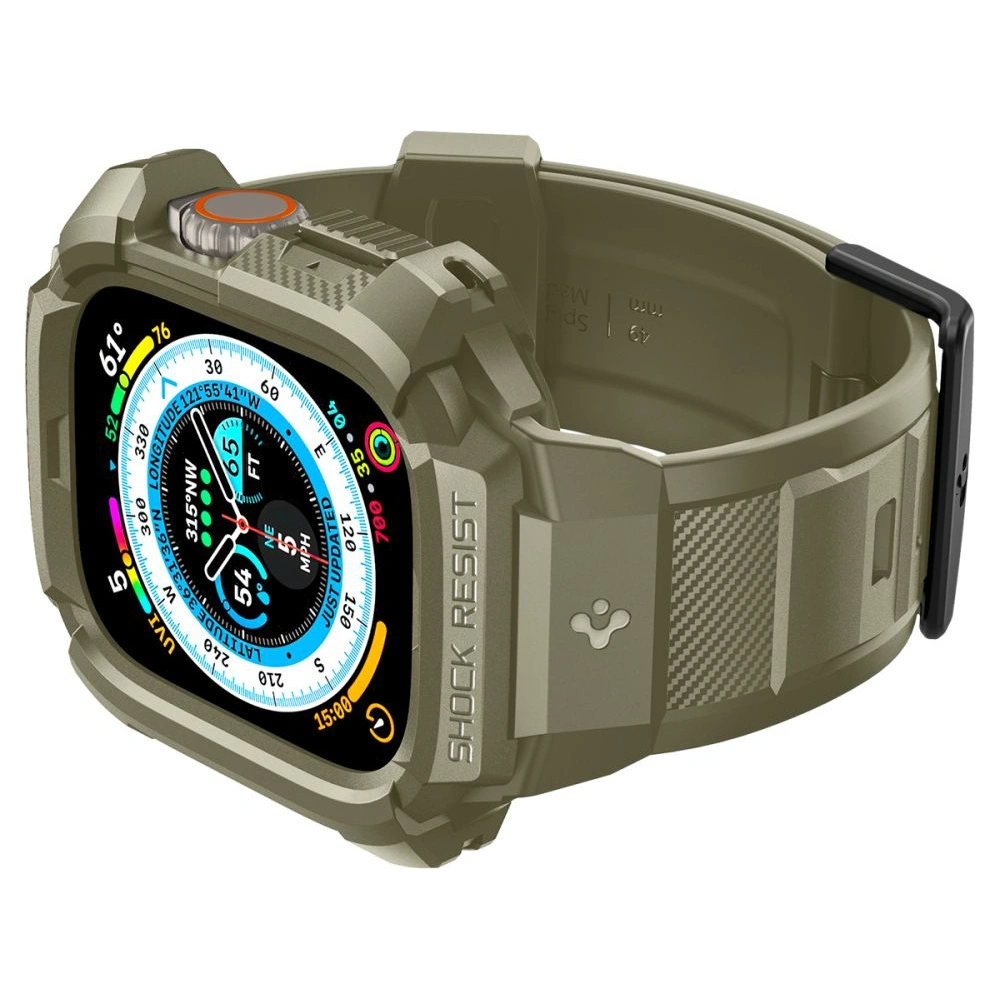 Hurtownia GSM - Armband + Case Spigen Rugged Armor Pro Apple Watch Ultra 49mm Vintage Khaki - SPN2769 - {ean13} - Hurt