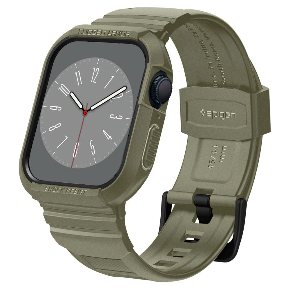 Wholesale Belt + case Spigen Rugged Armor Pro Apple Watch 4/5/6/7/SE 44/45mm Vintage Khaki - SPN2770 - {ean13} - Hurt