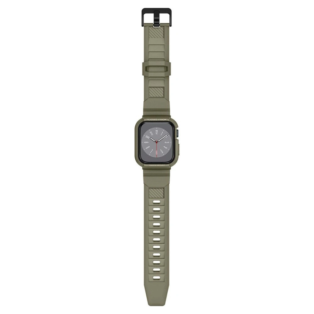 Wholesale Belt + case Spigen Rugged Armor Pro Apple Watch 4/5/6/7/SE 44/45mm Vintage Khaki - SPN2770 - {ean13} - Hurt