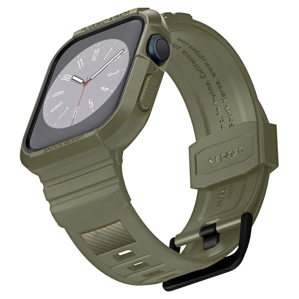 Wholesale Belt + case Spigen Rugged Armor Pro Apple Watch 4/5/6/7/SE 44/45mm Vintage Khaki - SPN2770 - {ean13} - Hurt