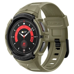 Hurtownia GSM - Pásky + etui Spigen Rugged Armor Pro Samsung Galaxy Watch 5 Pro 45mm Vintage Khaki - SPN2771 - {ean13} - Hurt