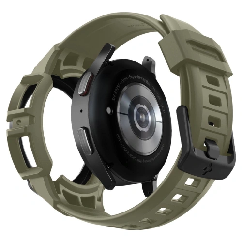 Pasek + etui Spigen Rugged Armor Pro Samsung Galaxy Watch 5 Pro 45mm Vintage Khaki