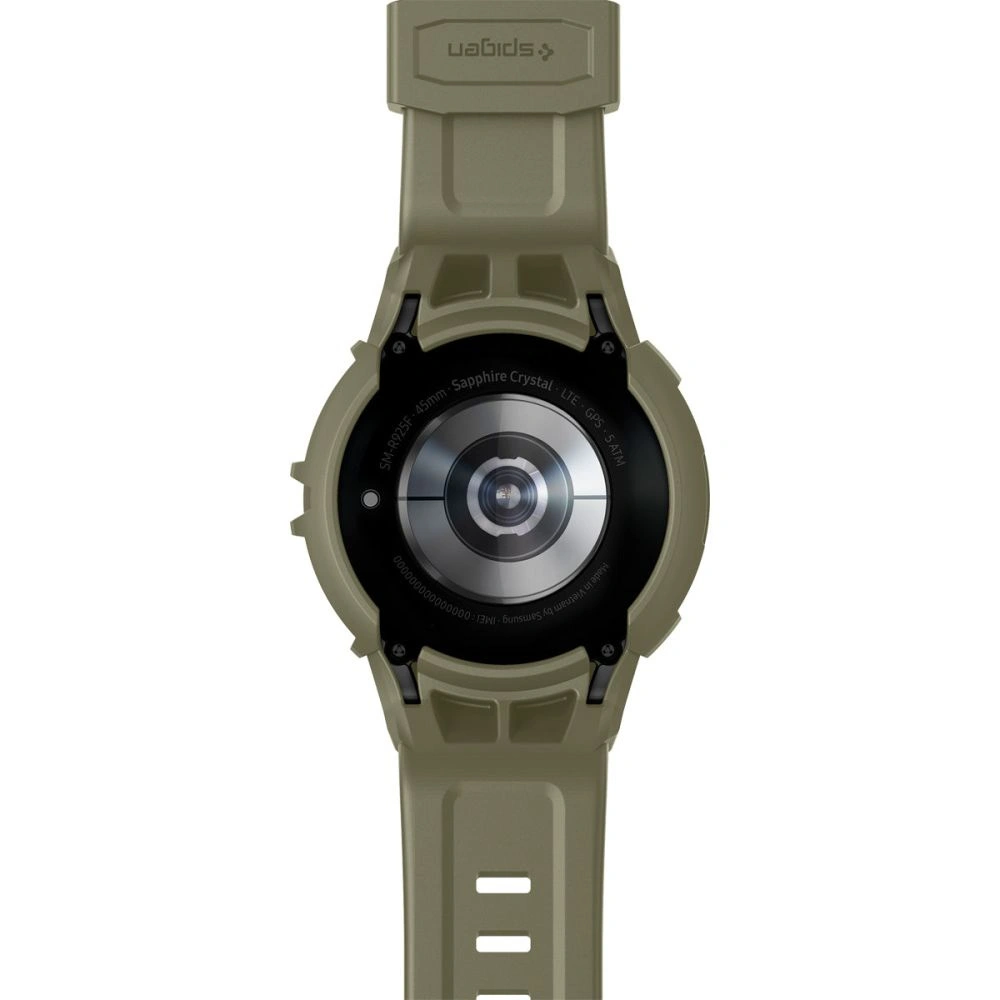 Wholesale Spigen Rugged Armor Pro Samsung Galaxy Watch 5 Pro 45mm Vintage Khaki - SPN2771 - {ean13} - Hurt