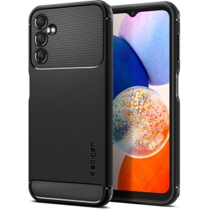 Hurtownia GSM - Etui Spigen Rugged Armor Samsung Galaxy A14 5G Matt Fekete - SPN2772 - {ean13} - Hurt