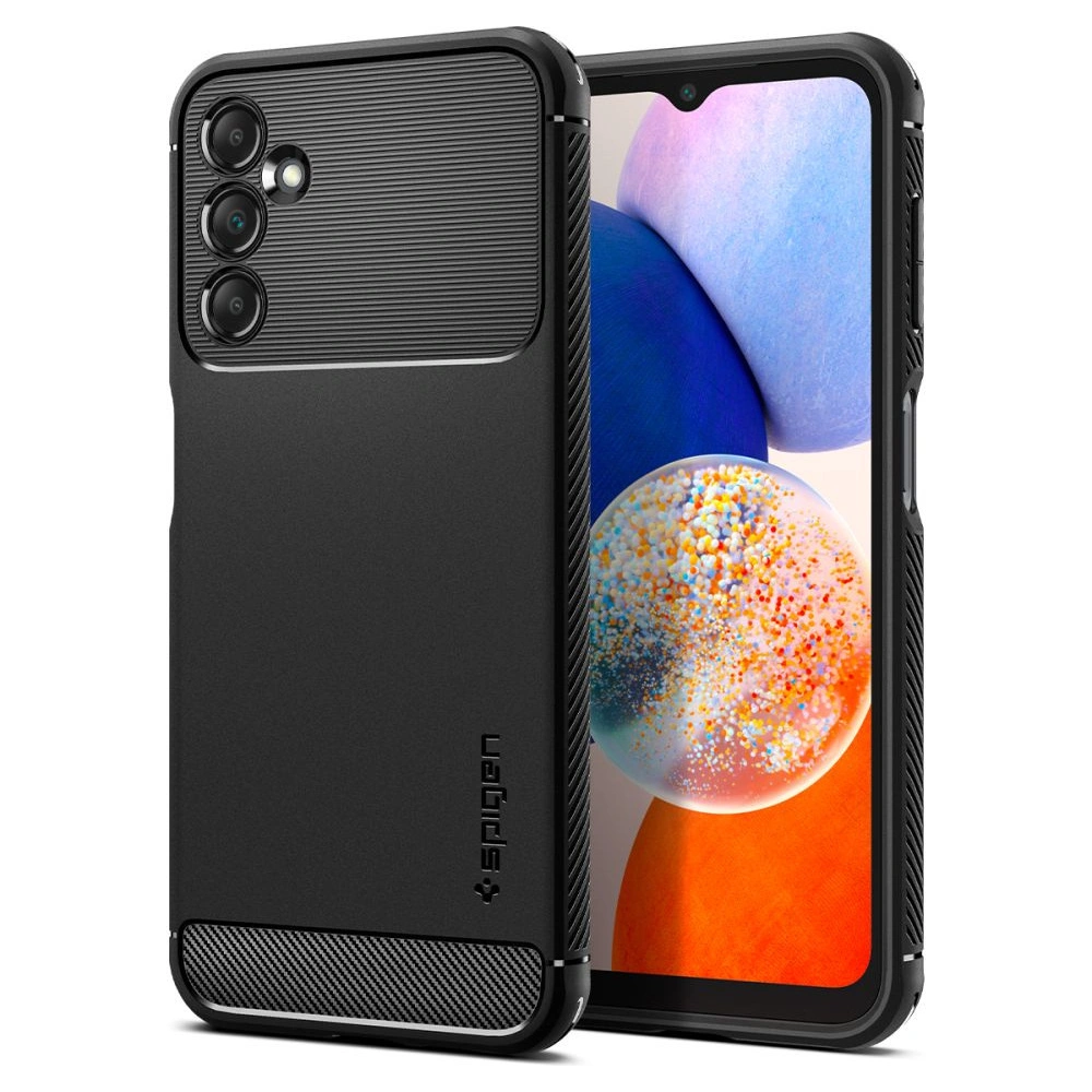 Wholesale Spigen Rugged Armor Samsung Galaxy A14 5G Matte Black - SPN2772 - {ean13} - Hurt