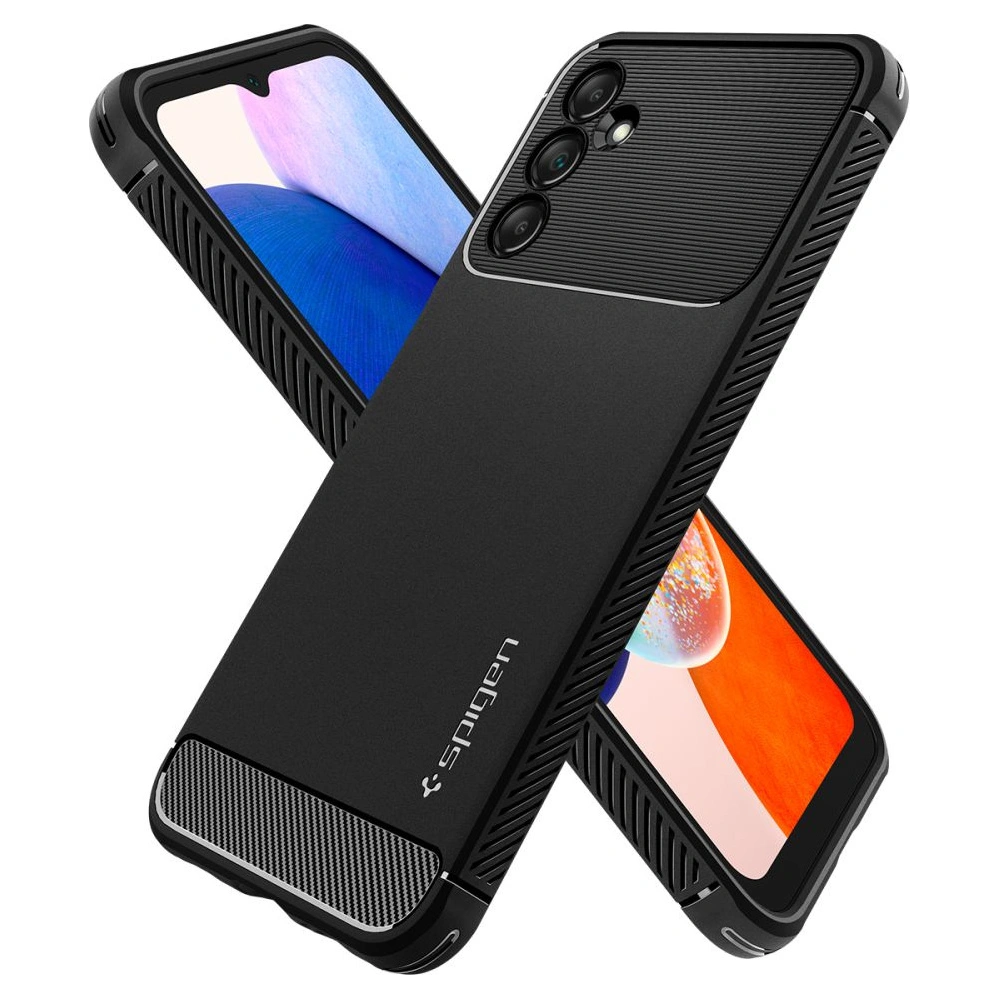 Hurtownia GSM - Etui Spigen Rugged Armor Samsung Galaxy A14 5G Matt Fekete - SPN2772 - {ean13} - Hurt