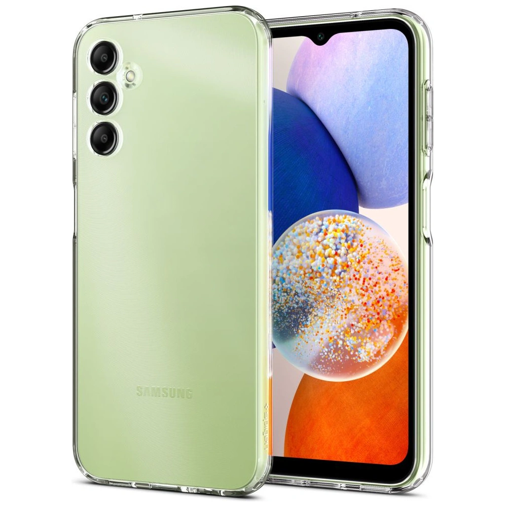 Wholesale Spigen Liquid Crystal Samsung Galaxy A14 5G Crystal Clear - SPN2773 - {ean13} - Hurt