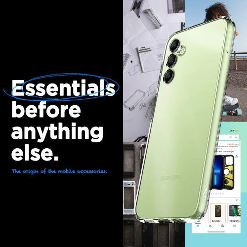 Etui Spigen Liquid Crystal Samsung Galaxy A14 5G Crystal Clear