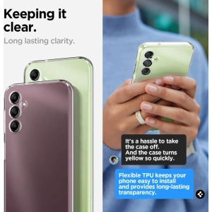 Hurtownia GSM - Etui Spigen Liquid Crystal Samsung Galaxy A14 5G Átlátszó - SPN2773 - {ean13} - Hurt