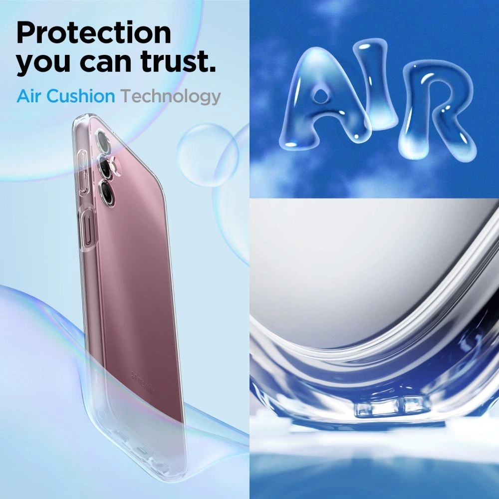 Wholesale Spigen Liquid Crystal Samsung Galaxy A14 5G Crystal Clear - SPN2773 - {ean13} - Hurt