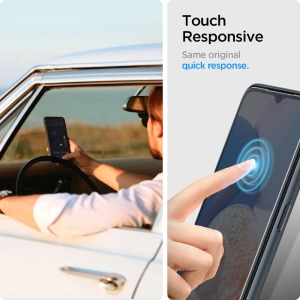 Szkło hartowane Spigen GLAS.tR Slim Samsung Galaxy A14 5G Clear [2 PACK]