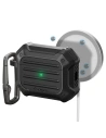 Etui Spigen Tough Armor Mag MagSafe Apple Airpods Pro 2/1 Negru