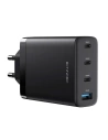 Ładowarka Sieciowa Blitzwolf BW-S23, 3x USB-C, USB-A, GaN 100W (czarna)