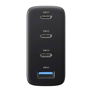 Hurtownia GSM - Ładowarka Sieciowa Blitzwolf BW-S23, 3x USB-C, USB-A, GaN 100W (czarna) - BLZ524 - {ean13} - Hurt