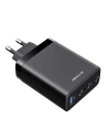 Hurtownia GSM - Ładowarka Sieciowa Blitzwolf BW-S23, 3x USB-C, USB-A, GaN 100W (czarna) - BLZ524 - {ean13} - Hurt