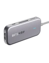 Hurtownia GSM - 7 az 1-ben Blitzwolf BW-TH5 USB-C HUB adapter, 1x HDMI, 3x USB 3.0, 1x USB-C PD, 1x SD, 1x Micro SD - BLZ525 - {ean13} - Hurt