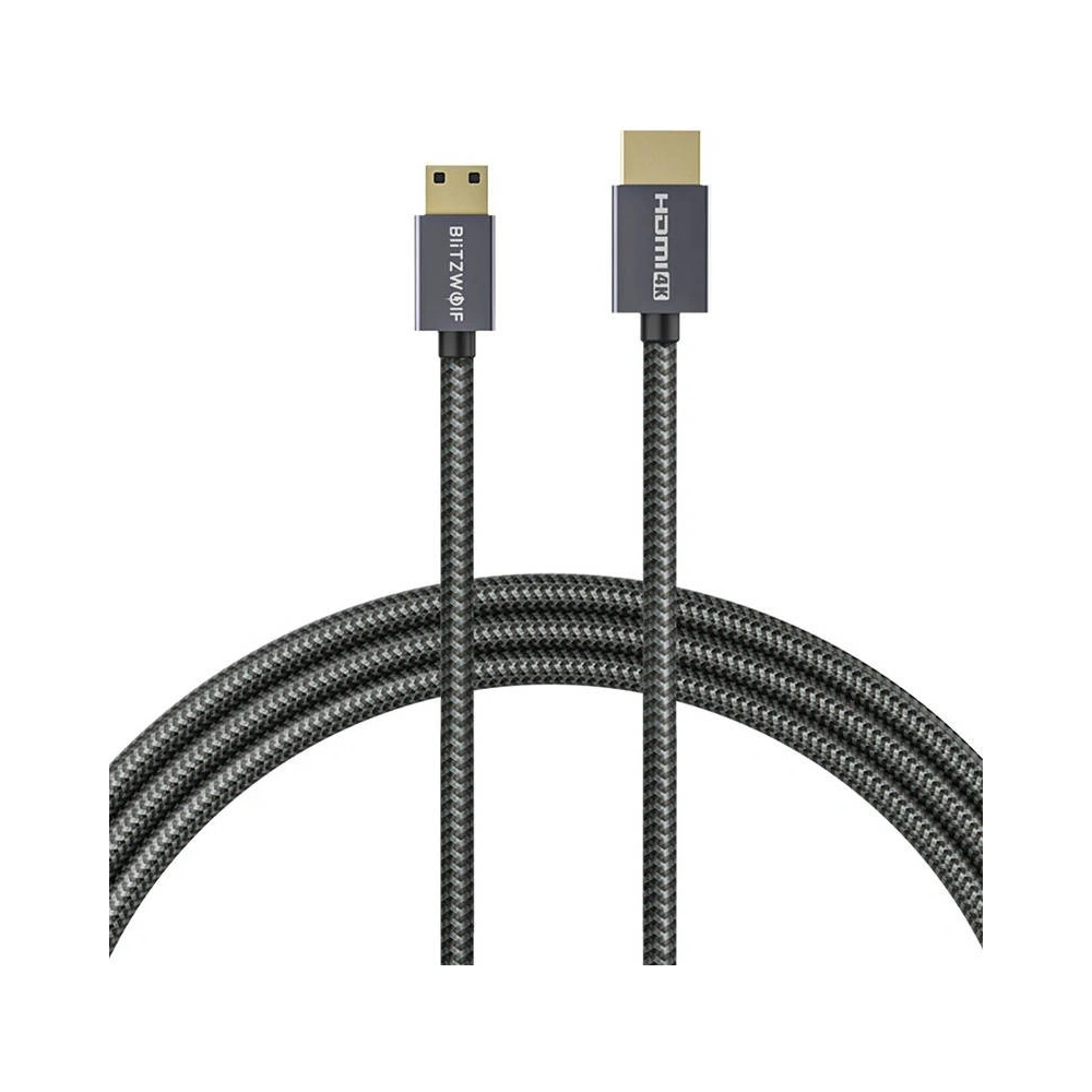 Hurtownia GSM - Kabel 4K HDMI la HDMI Blitzwolf BW-HDC4 1.2m (negru) - BLZ526 - {ean13} - Hurt