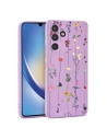 Etui Tech-Protect Mood Samsung Galaxy A34 5G Garten Violett