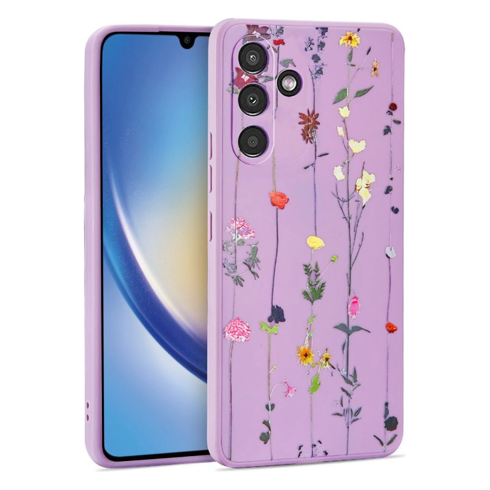 Hurtownia GSM - Etui Tech-Protect Mood Samsung Galaxy A34 5G Garden Violet - THP1740 - {ean13} - Hurt