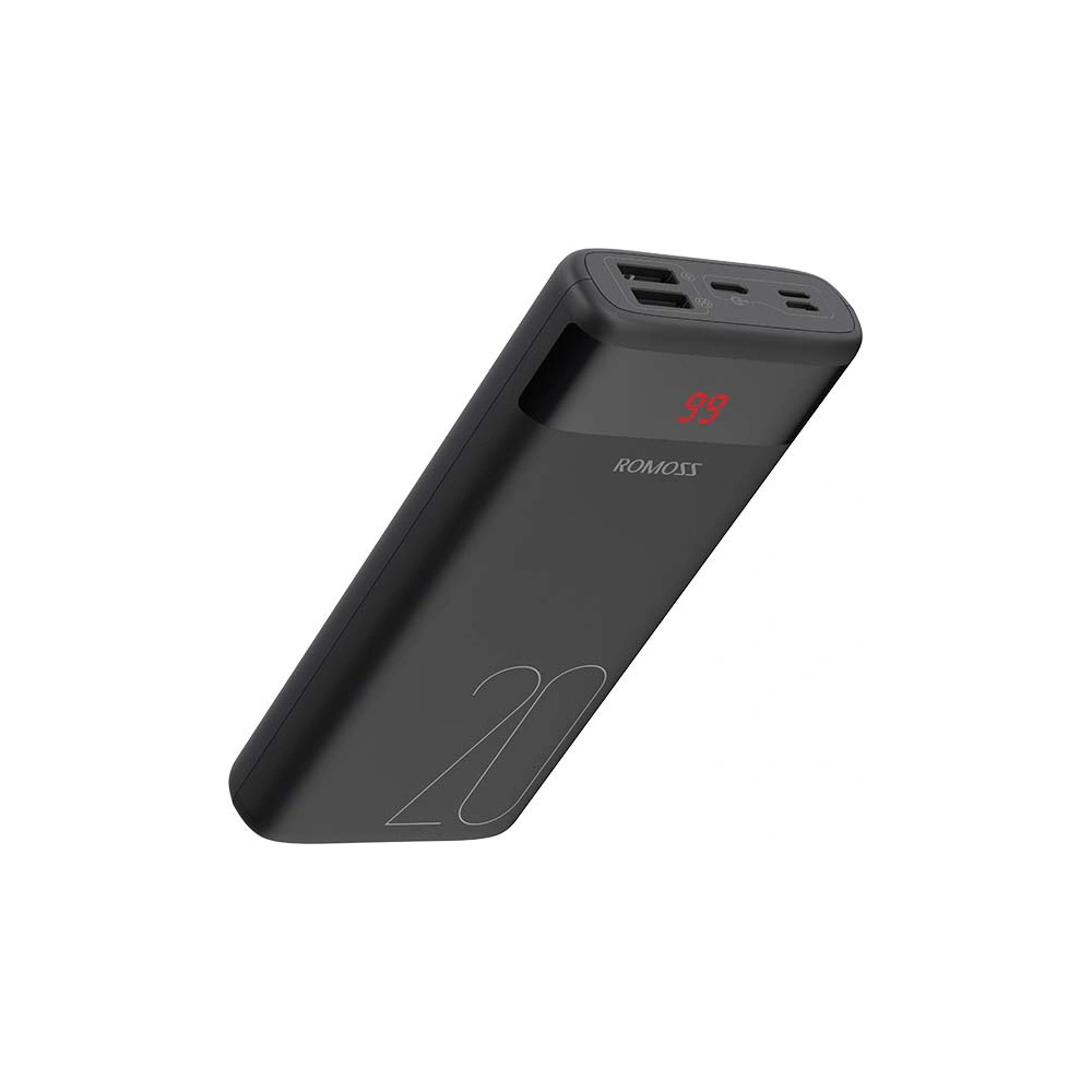 Hurtownia GSM - Powerbank Romoss Ares 20 20000mAh (czarny) - ROM40 - {ean13} - Hurt