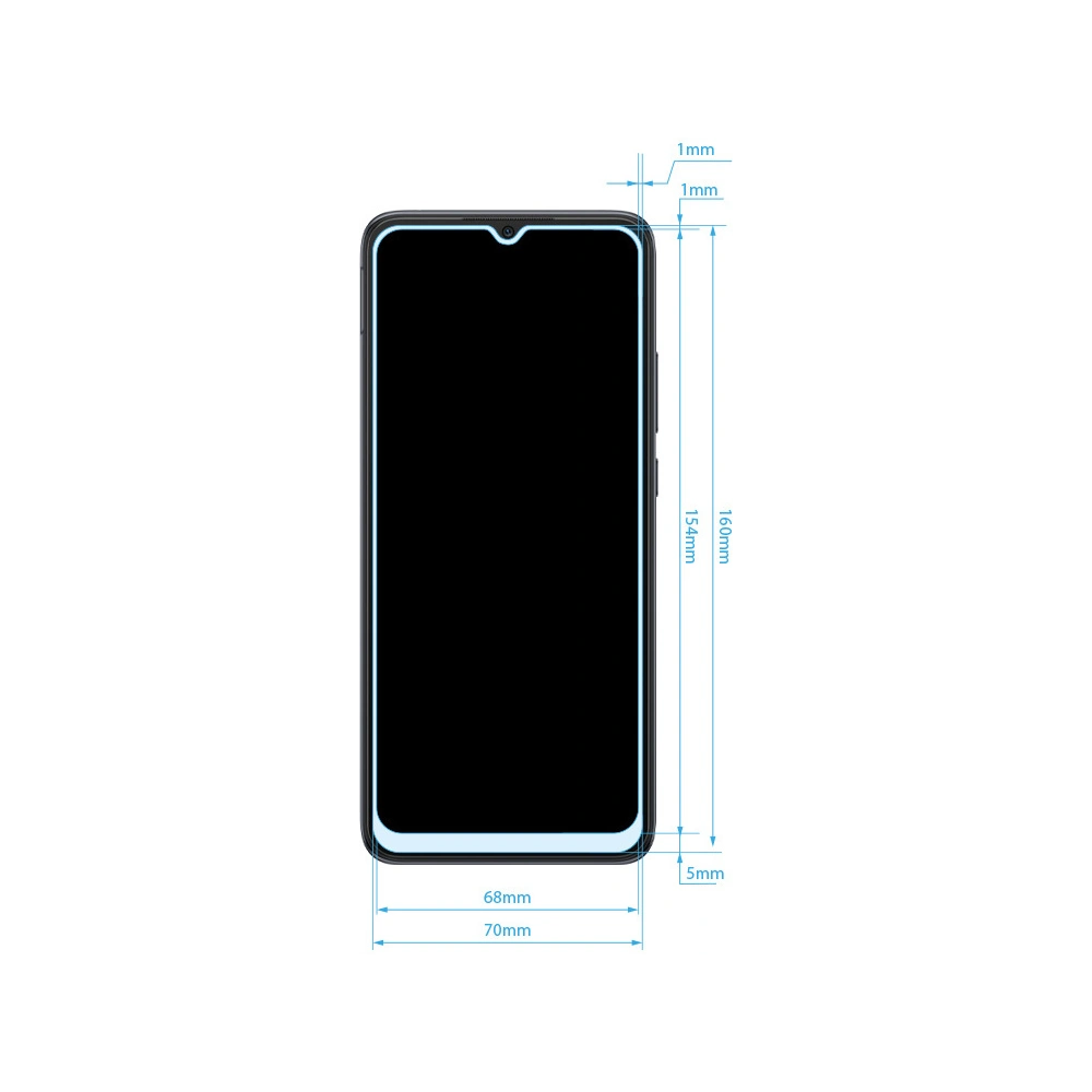 Hurtownia GSM - Hibrid üveg Crong 7D Nano Rugalmas Üveg Xiaomi Redmi 10C - CRG589 - {ean13} - Hurt